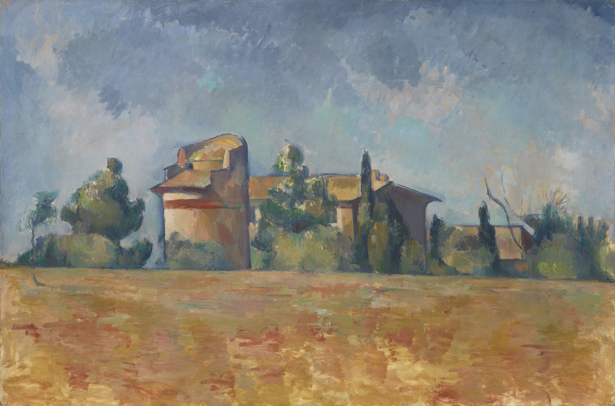 De Duiventil in Bellevue door Paul Cézanne