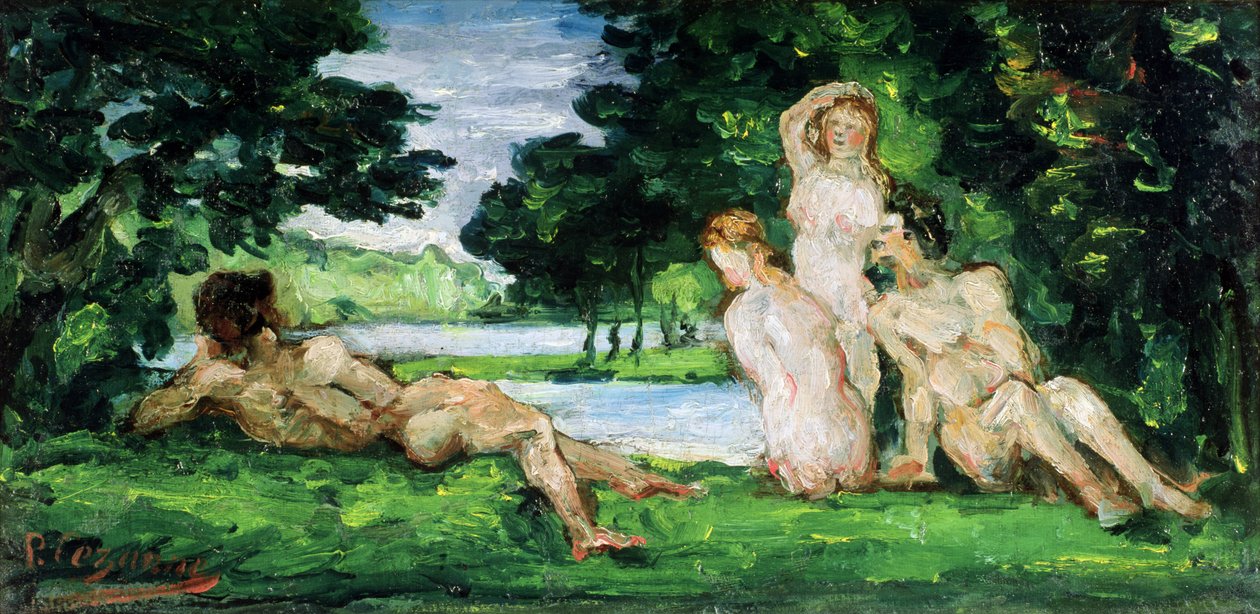 Onbekend schilderij door Paul Cézanne