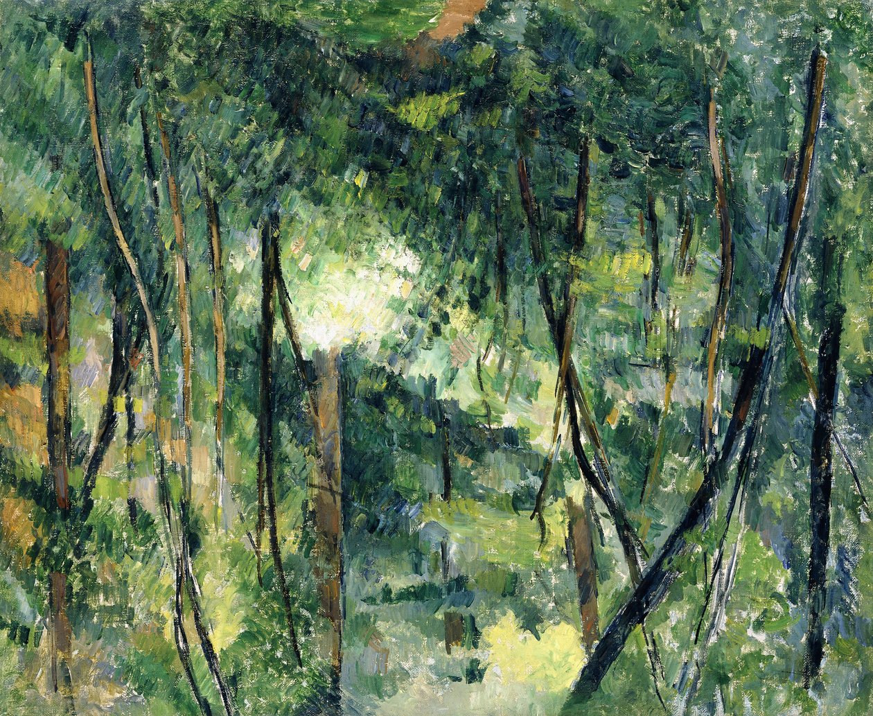 Onderhout door Paul Cézanne