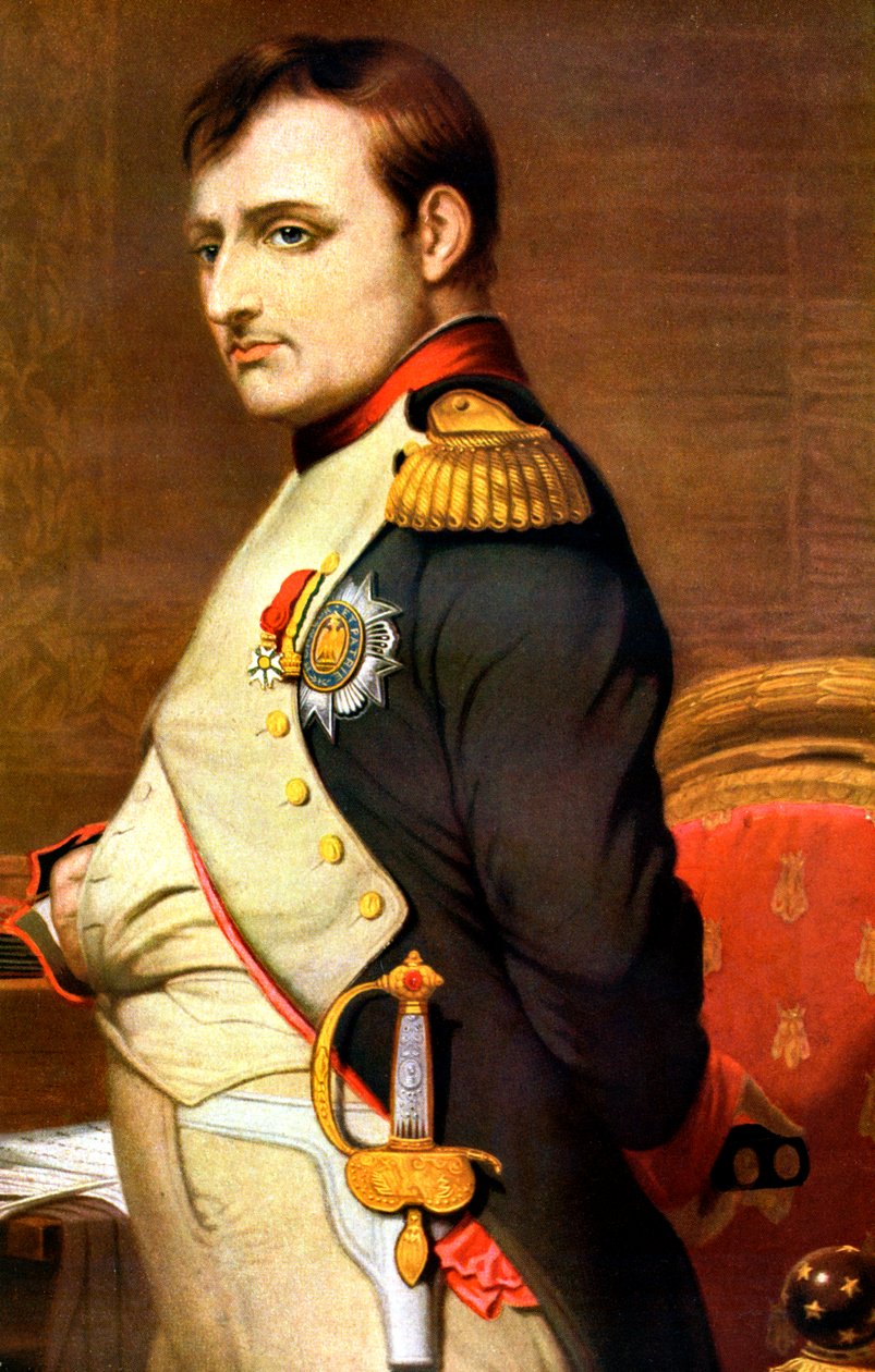 Napoleon Bonaparte, Franse Generaal en Keizer door Paul Delaroche