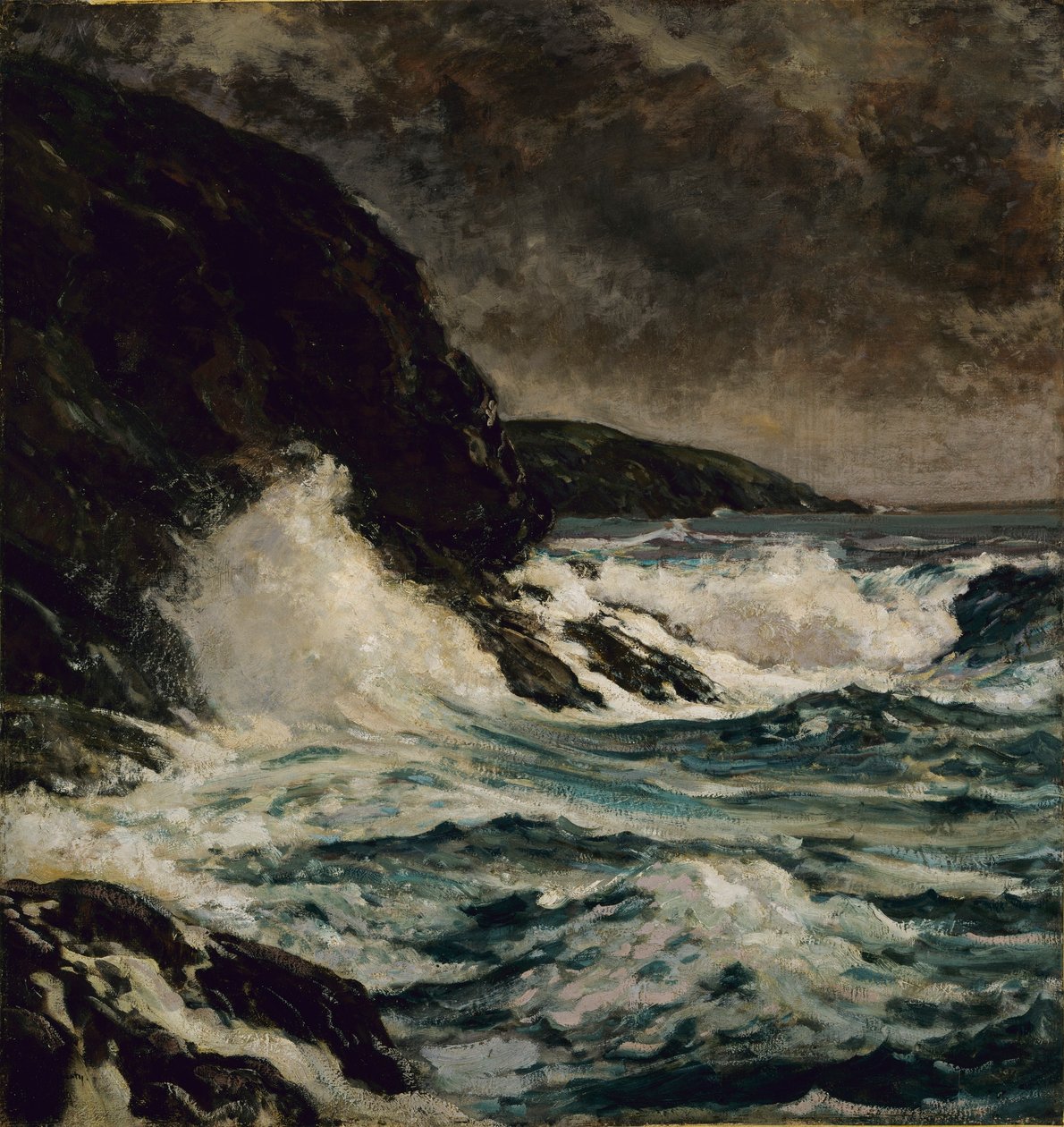 Kust van Maine door Paul Dougherty
