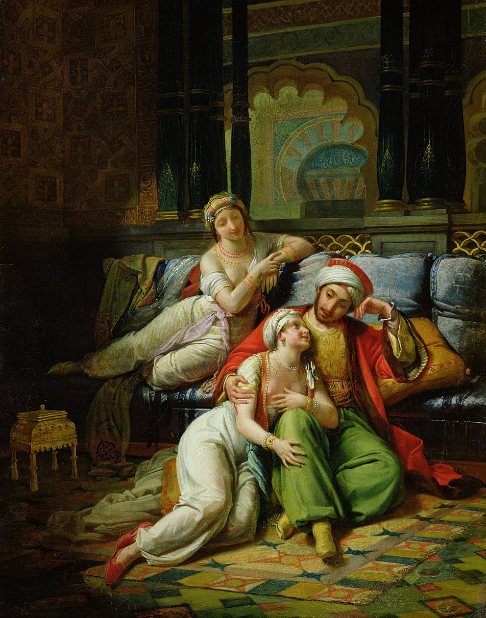 Scheherazade door Paul Emile (1794 1874) Detouche