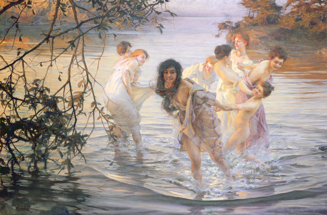 Gelukkige Spelen, 1899 door Paul Emile Chabas