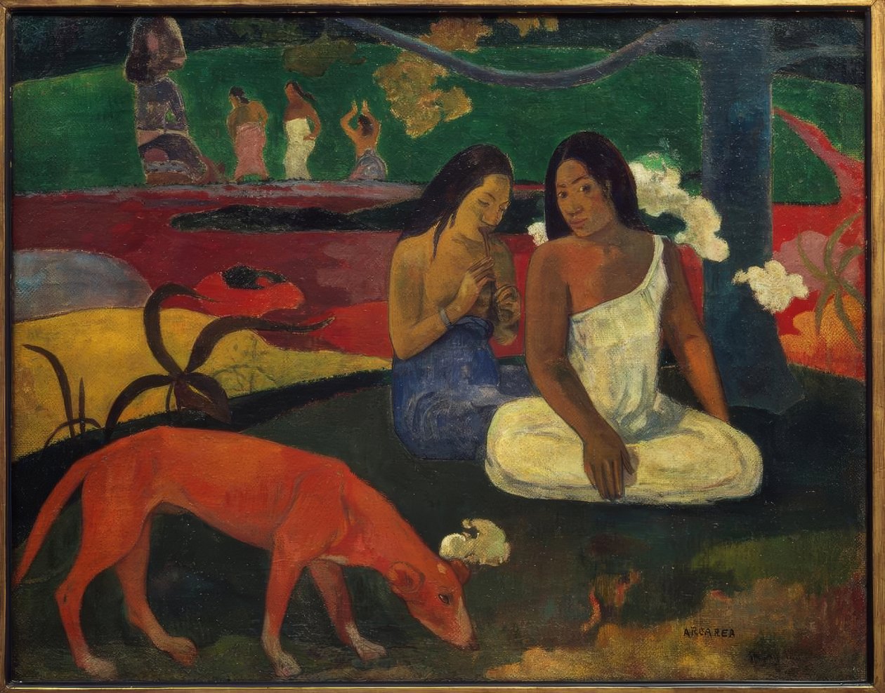 Arearea door Paul Gauguin