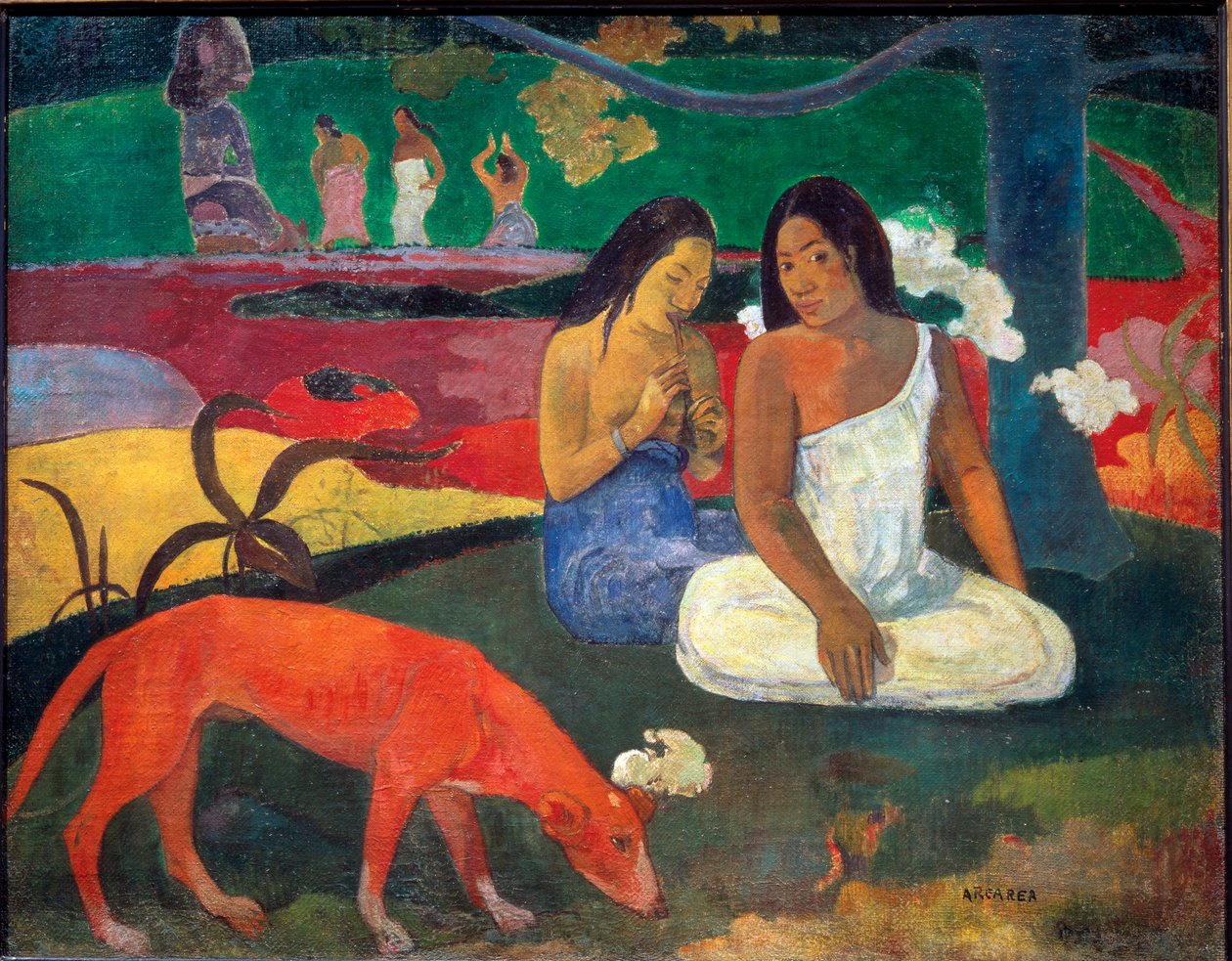 Arearea of De Rode Hond door Paul Gauguin