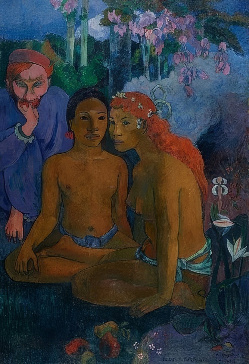 Barbaarse verhalen (Contes barbares). 1902 door Paul Gauguin