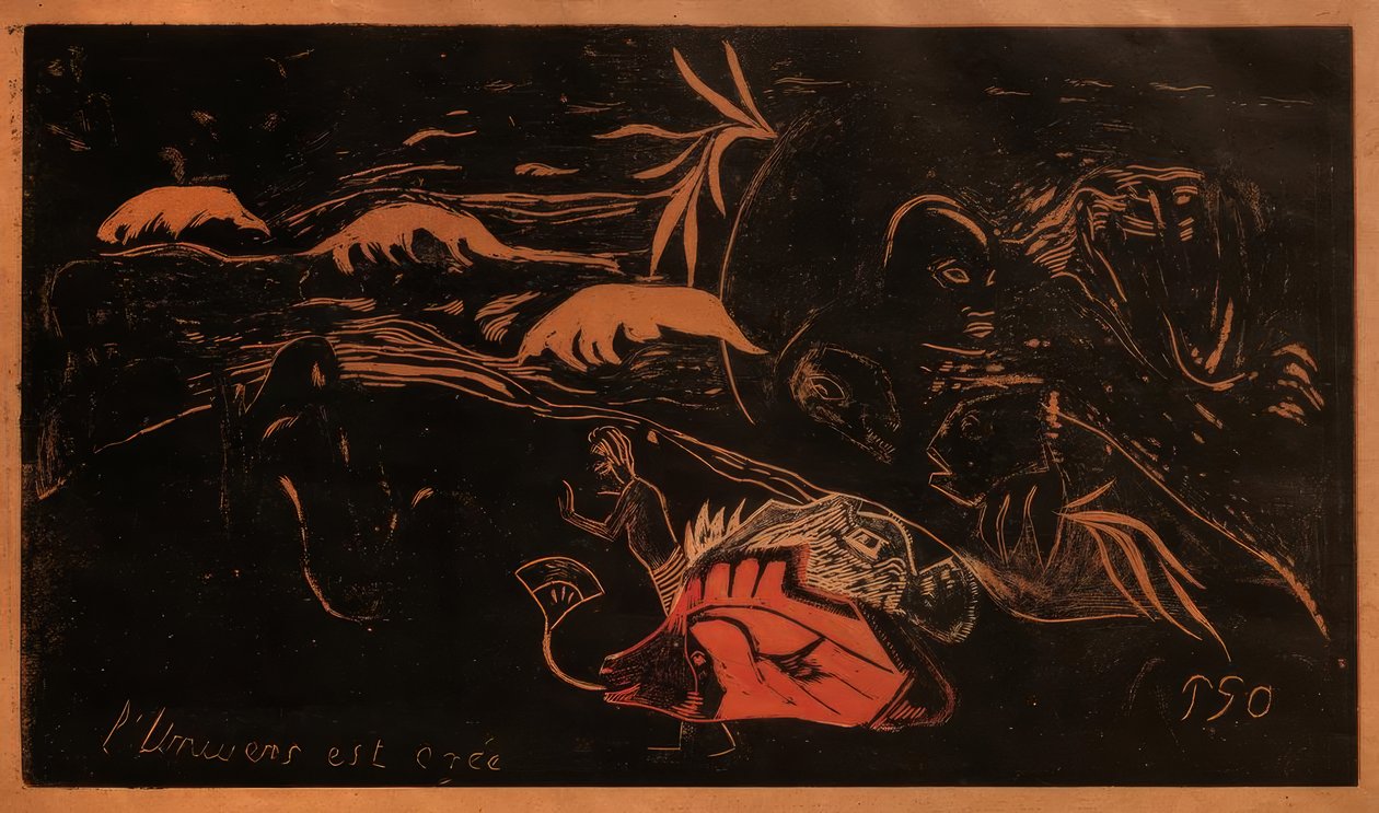 De Schepping van het Universum door Paul Gauguin
