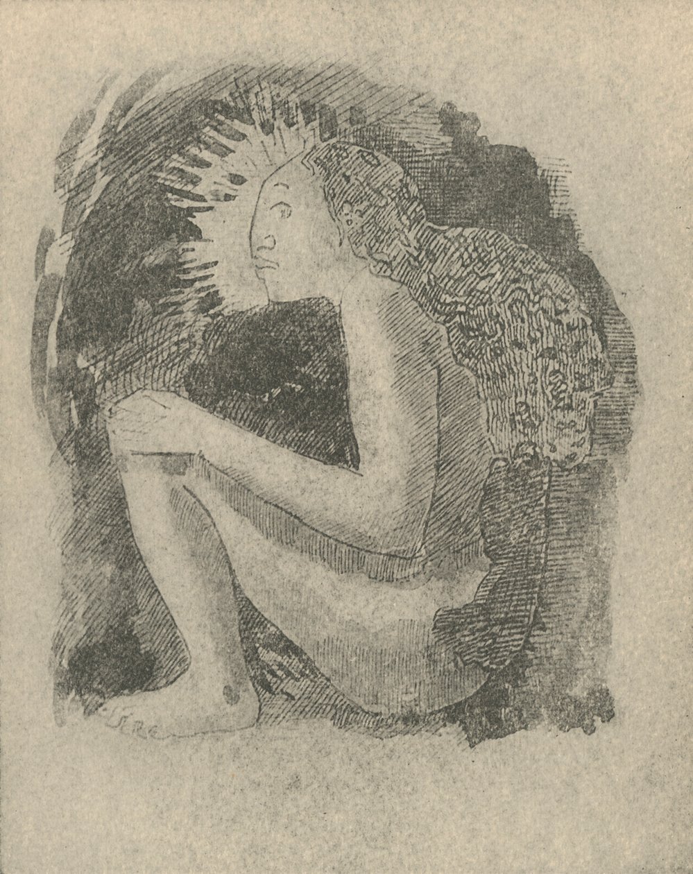 Figuur, 1936 door Paul Gauguin