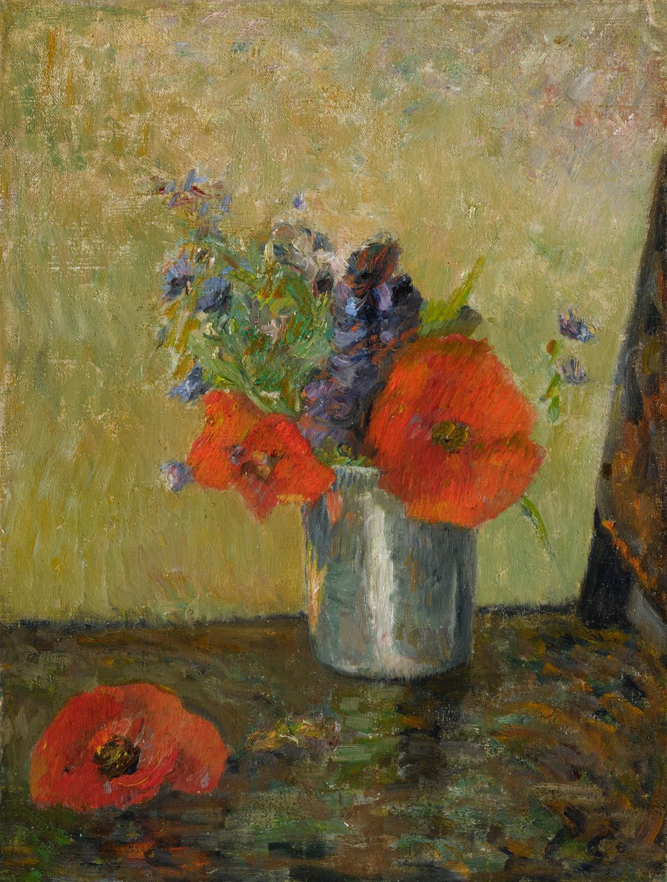 Frans: Zomerbloemen in een bokaal door Paul Gauguin