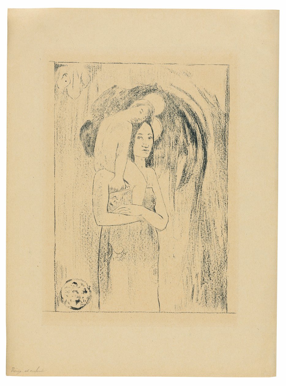 Ia orana Maria (Wees gegroet Maria) door Paul Gauguin