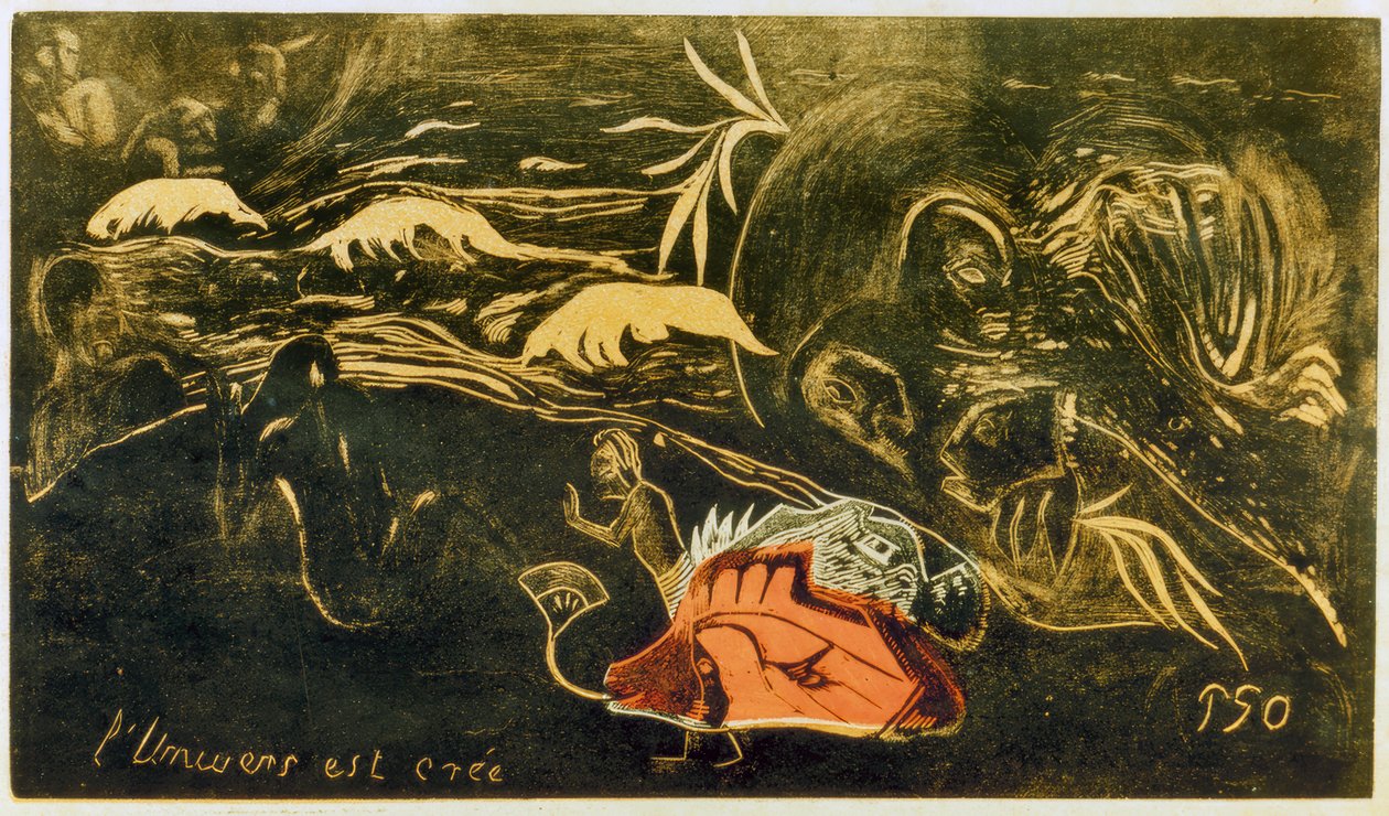 Het universum is gecreëerd door Paul Gauguin