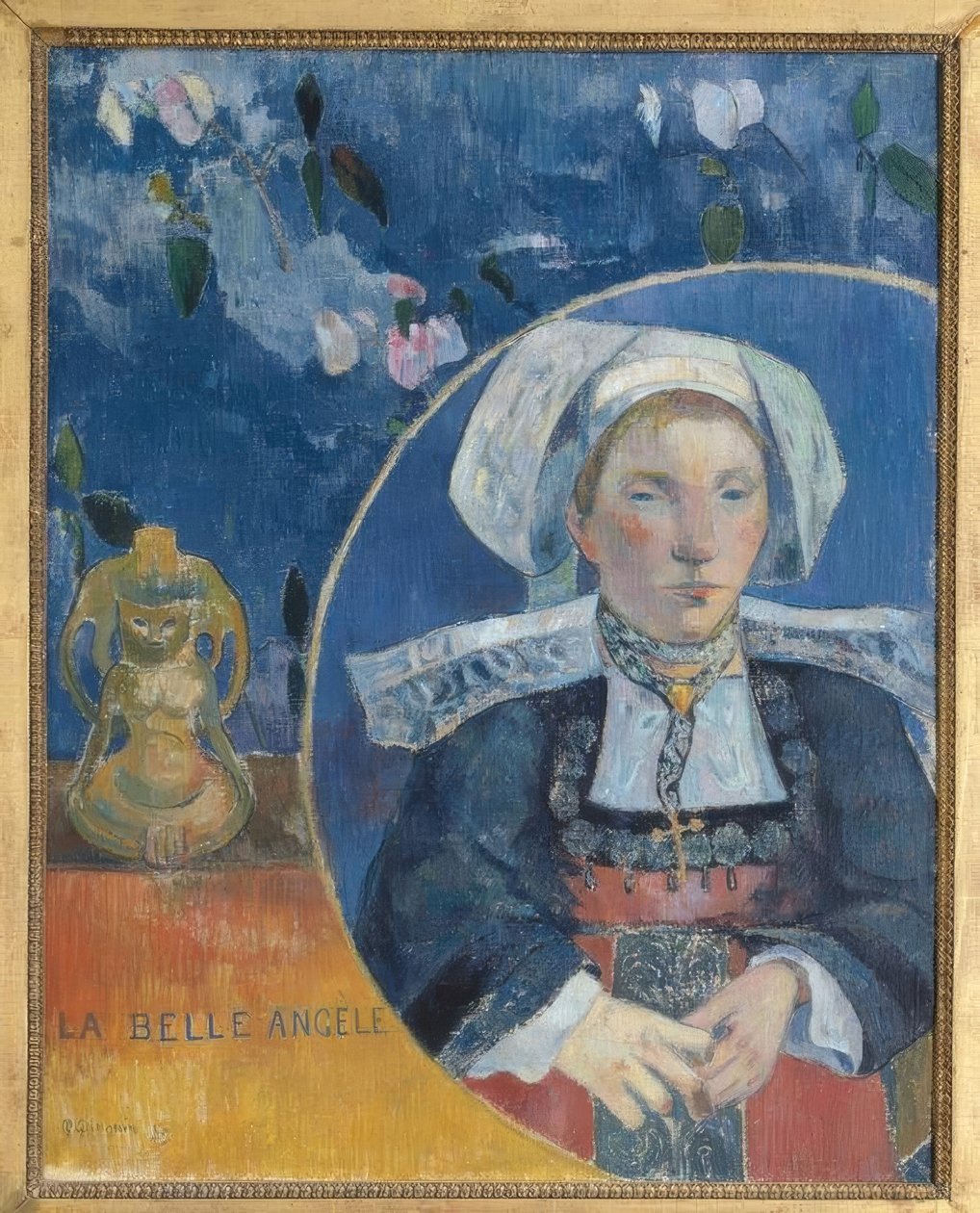La belle Angèle door Paul Gauguin