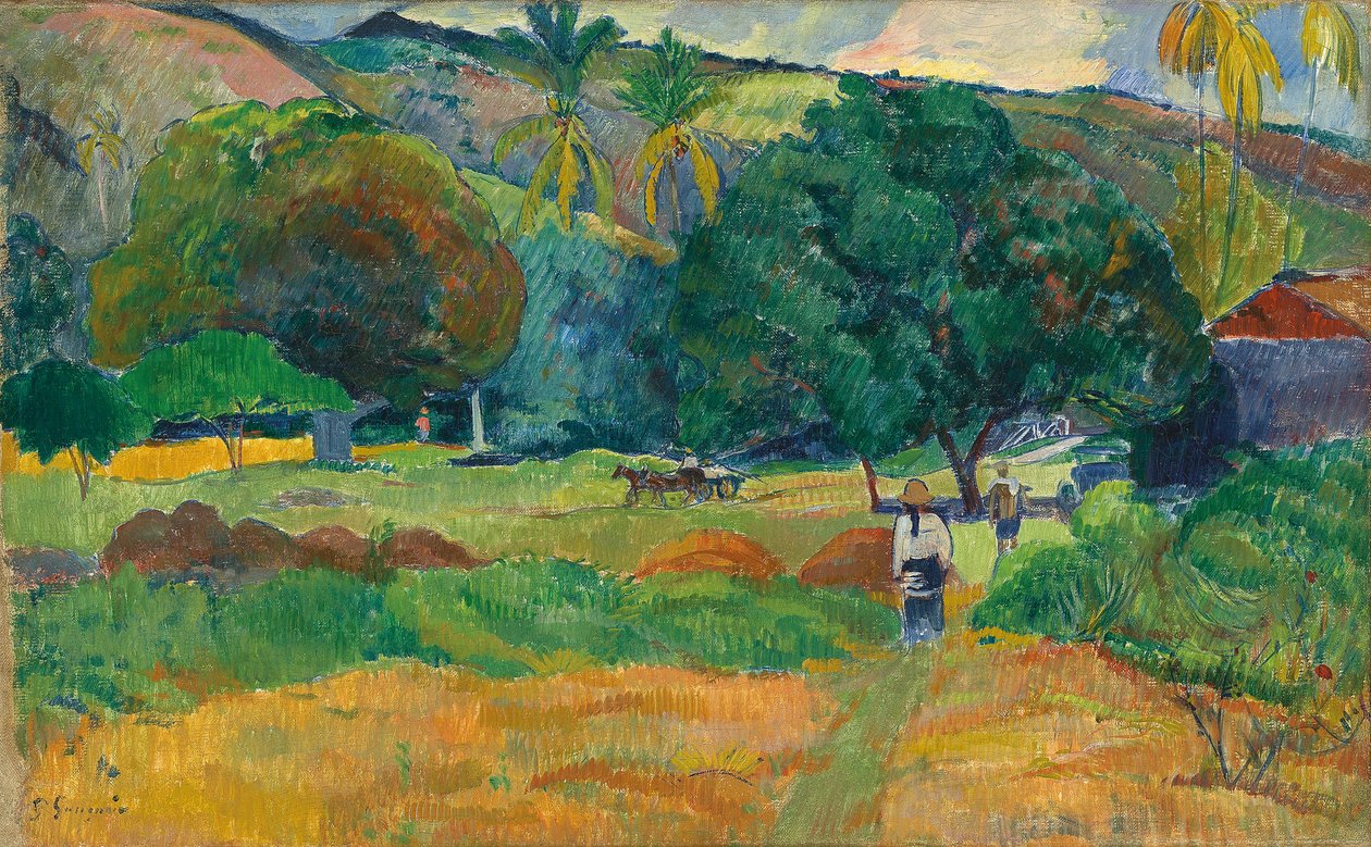 Het Dal, 1892 door Paul Gauguin