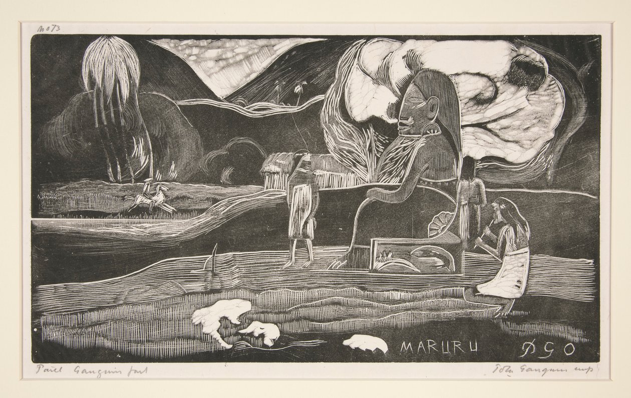 Maruru door Paul Gauguin