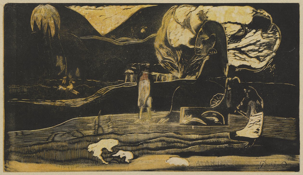 Maruru: Dank, april 1891-sept. 1893 door Paul Gauguin