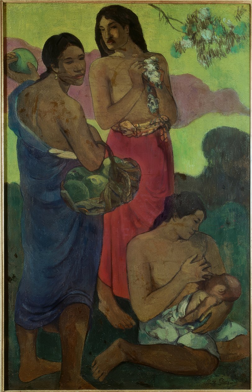 Maternité door Paul Gauguin