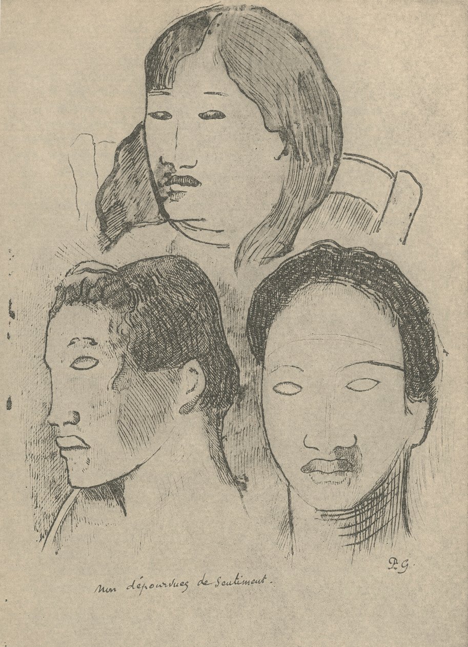 Niet Zonder Gevoel, 1936 door Paul Gauguin