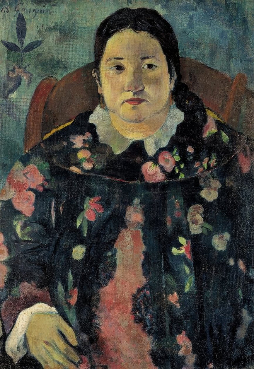 Portret van Suzanne Bambridge door Paul Gauguin