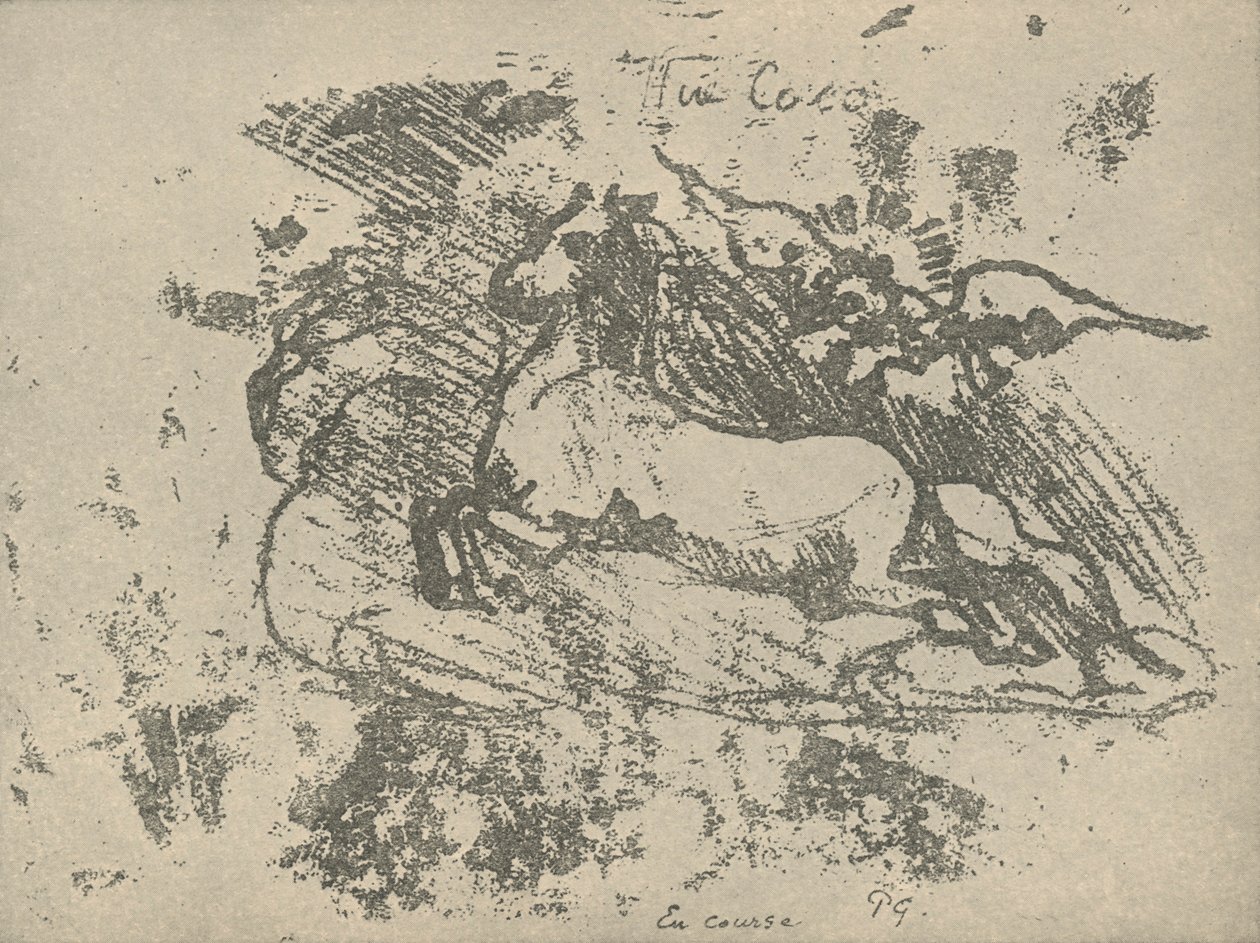 Hardlopen, 1936 door Paul Gauguin