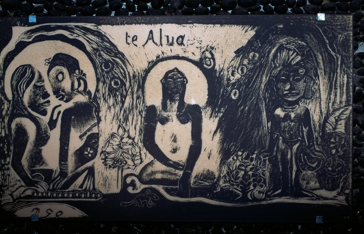 Te Atua (De Goden) door Paul Gauguin