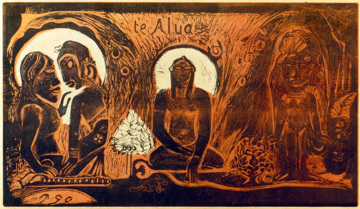 Te Atua door Paul Gauguin