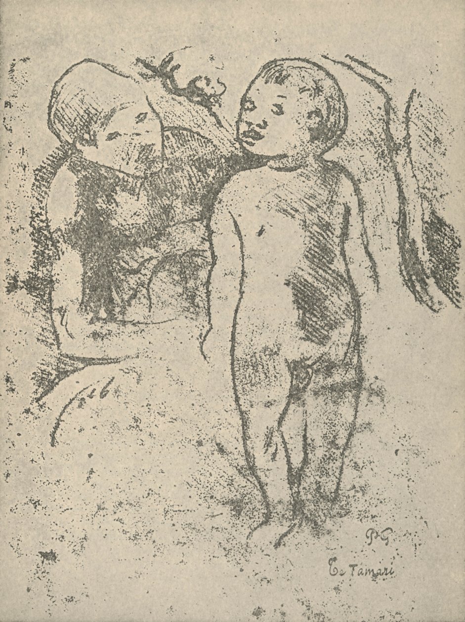 Te Tamari, 1936 door Paul Gauguin