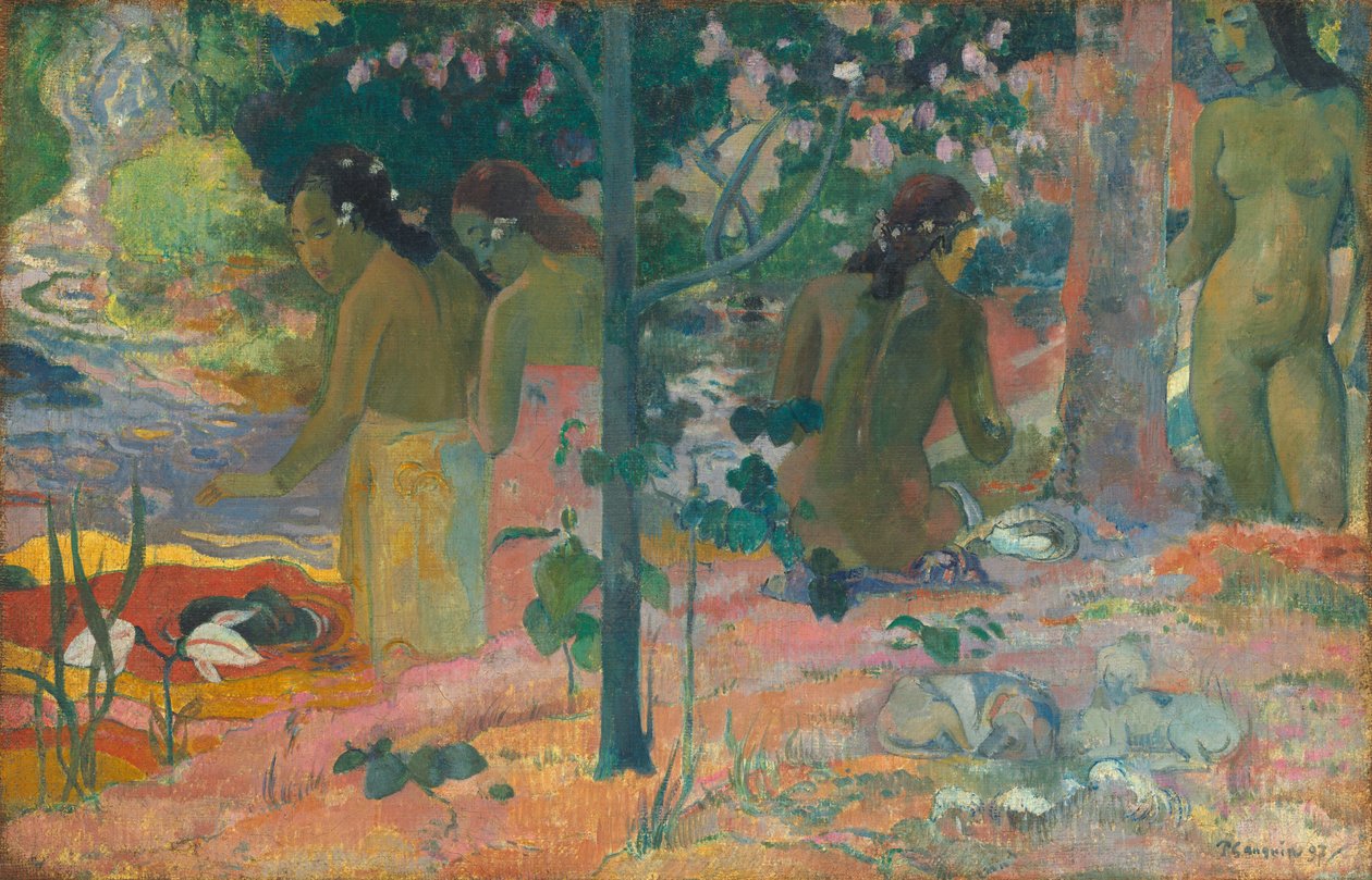 De baders door Paul Gauguin