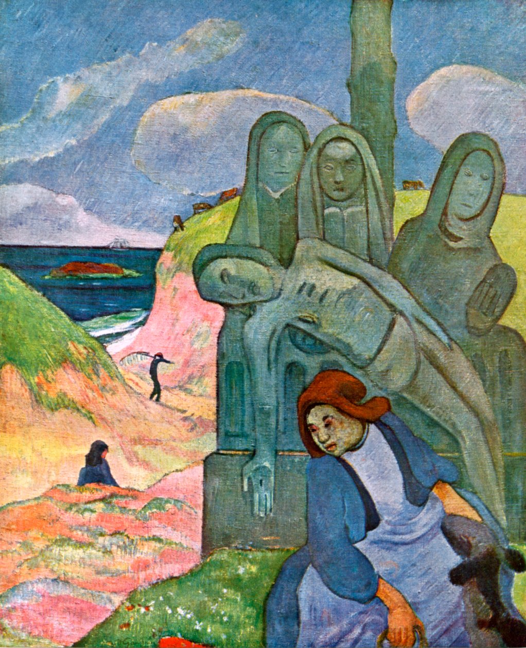 De Groene Christus, 1889 1939 door Paul Gauguin