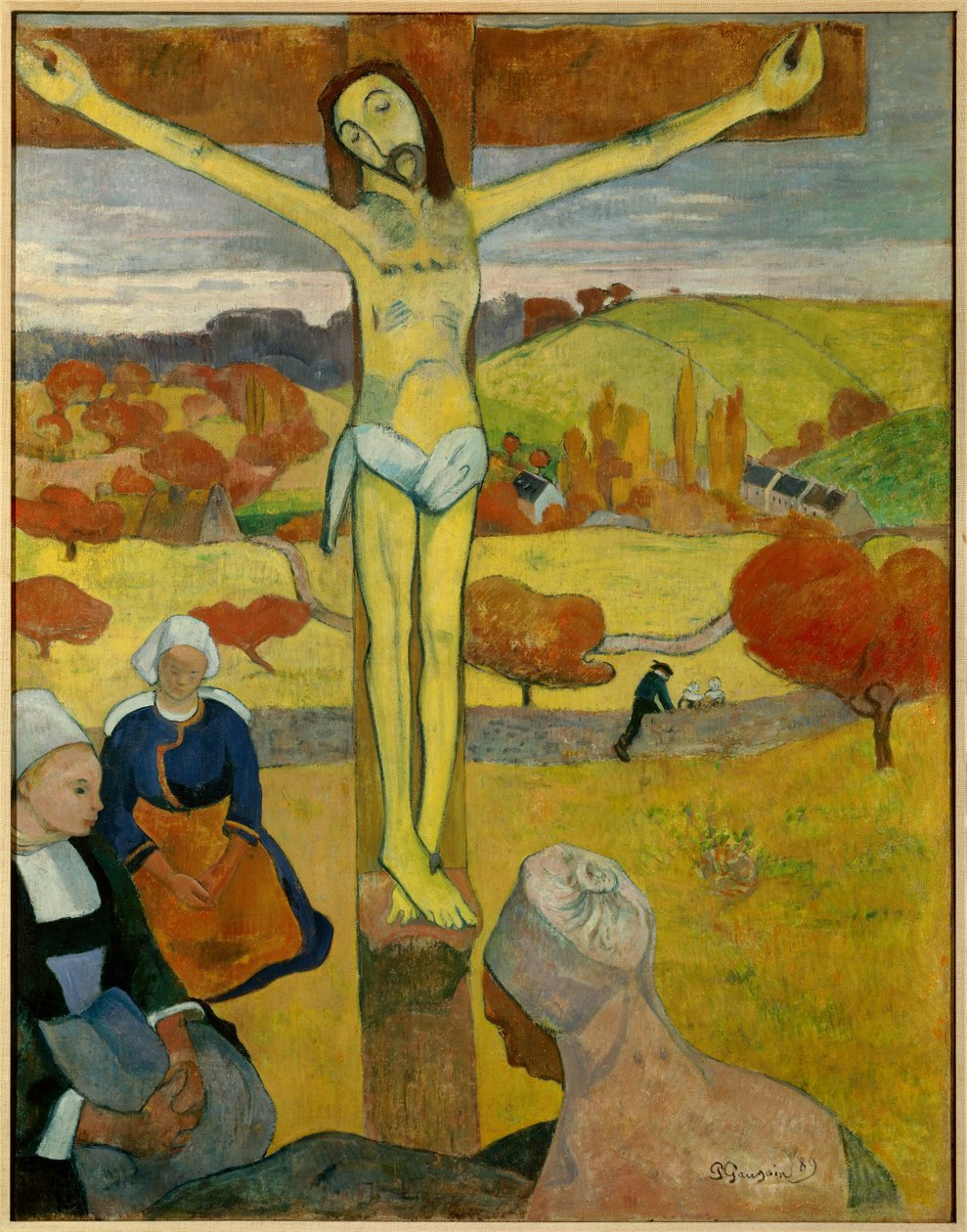 De Gele Christus, 1889 door Paul Gauguin