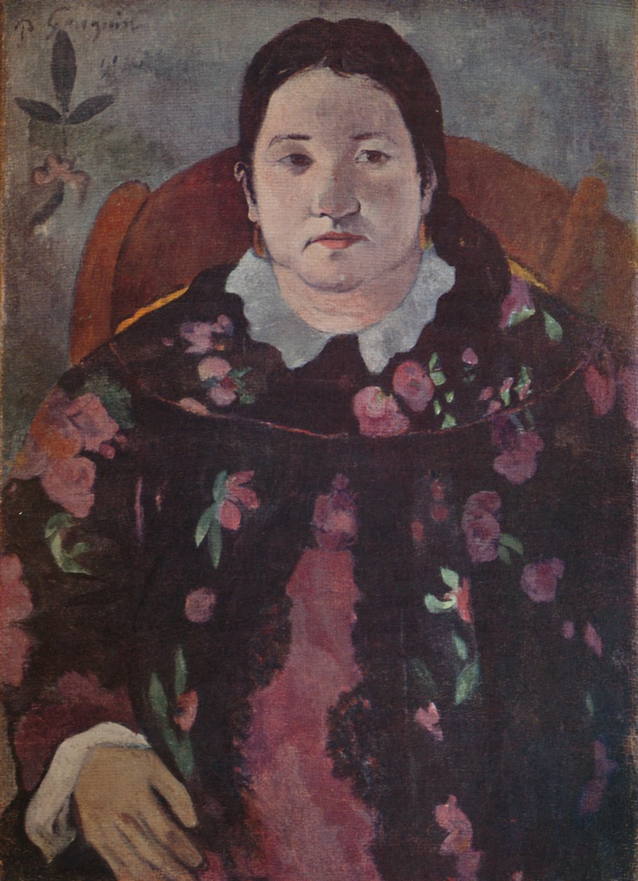 Vrouwenhoofd, 1923 door Paul Gauguin