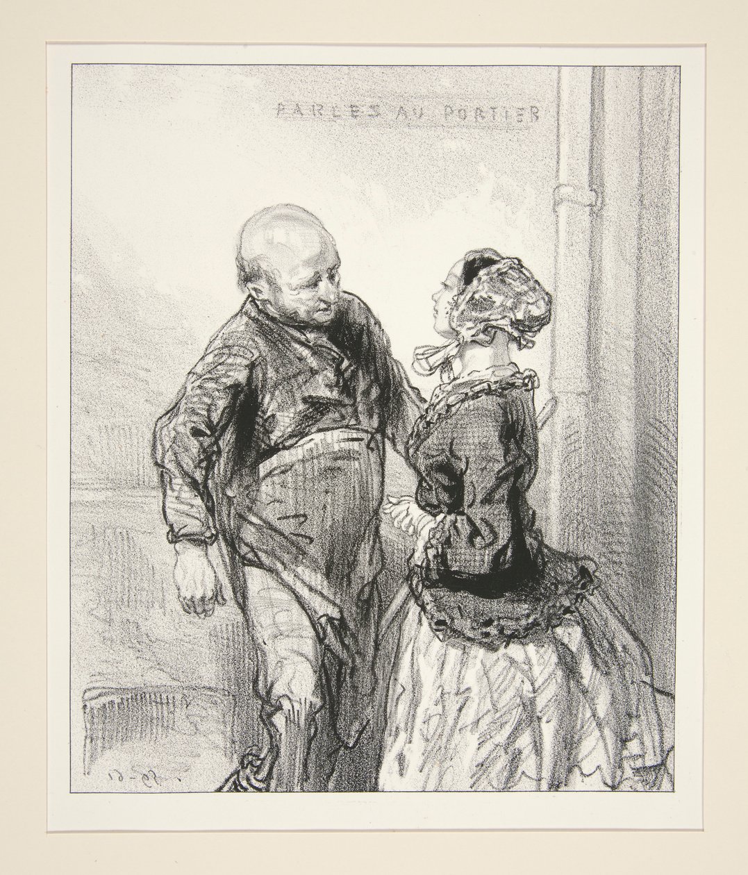 Dites-moi, vieux! door Paul Gavarni