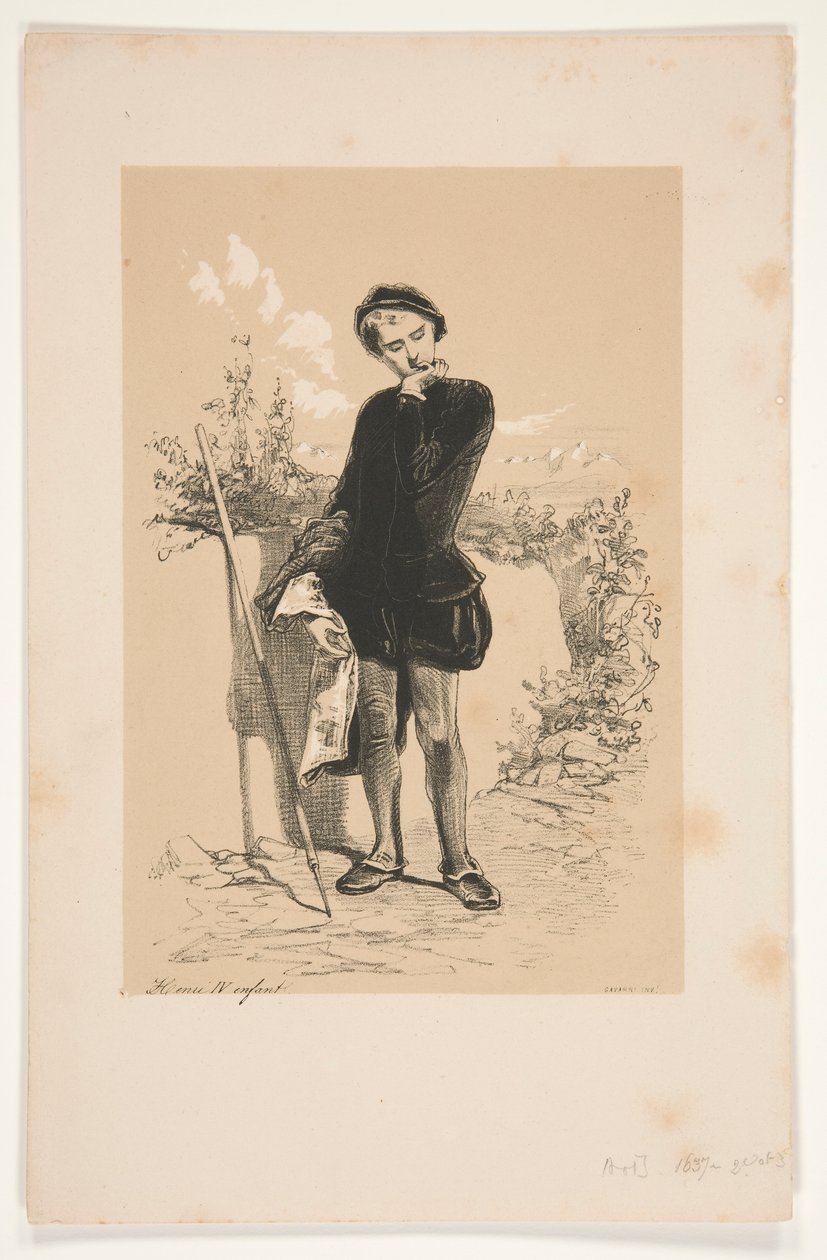 HENRI IV KIND. door Paul Gavarni
