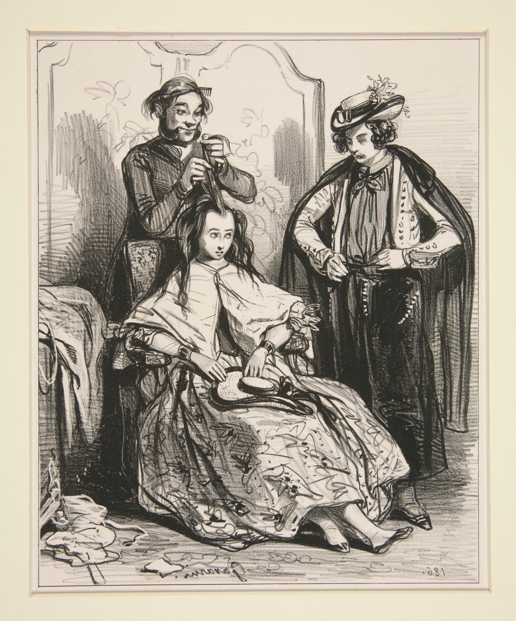 Nr. 25 - Het Carnaval - C door Paul Gavarni