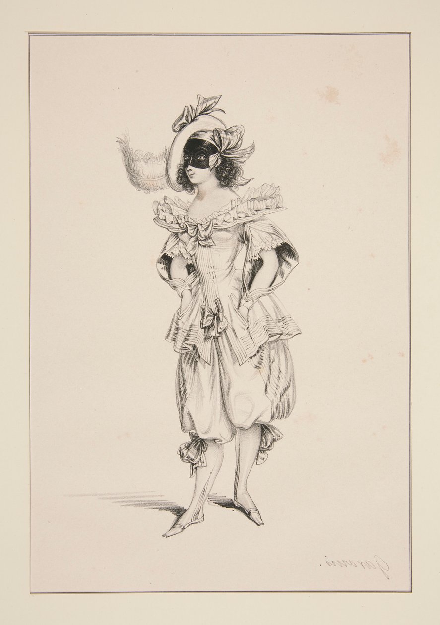 PIERROT. door Paul Gavarni