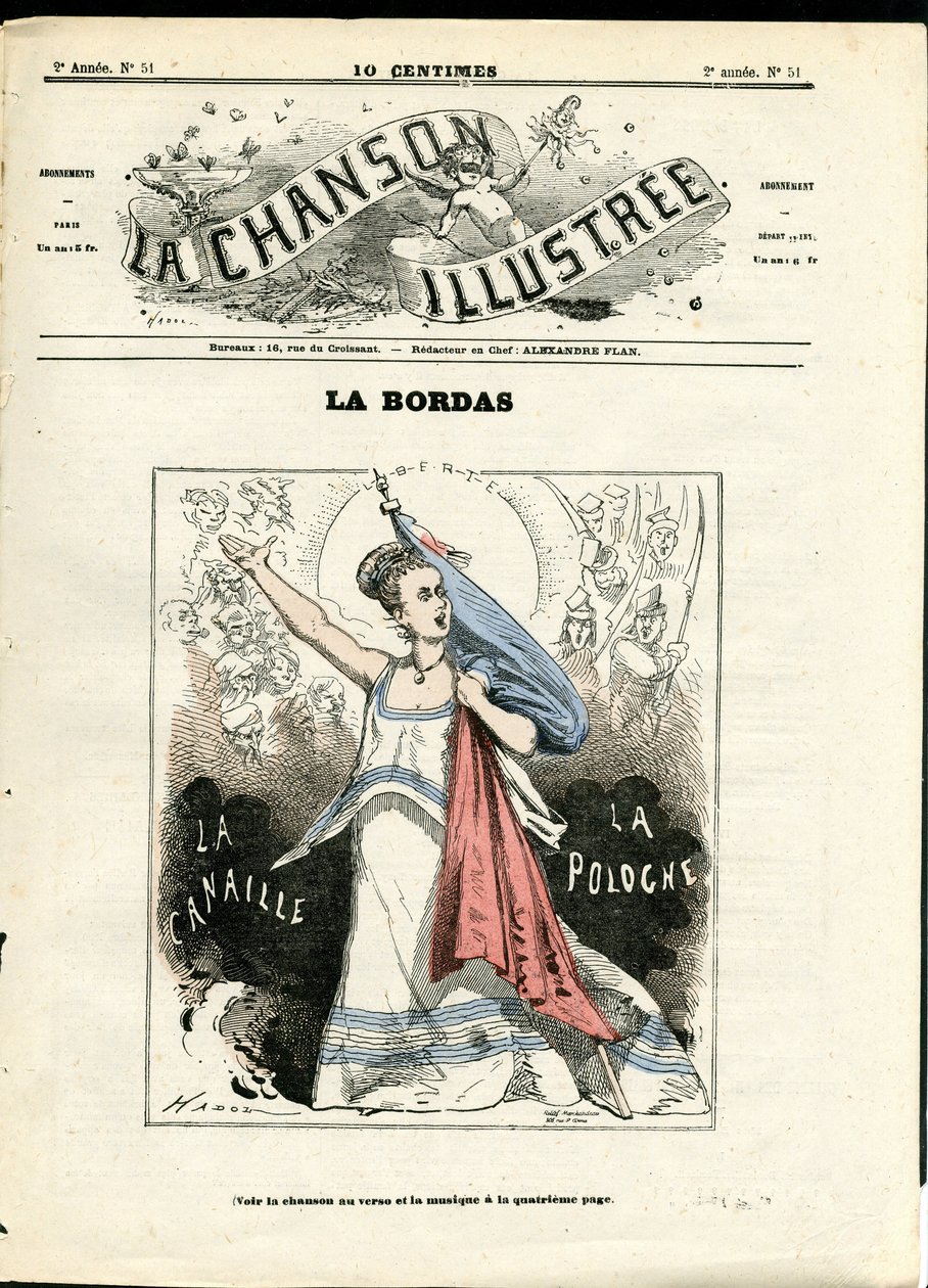 La Chanson illustree (tijdschrift), nummer 51 door Paul Hadol