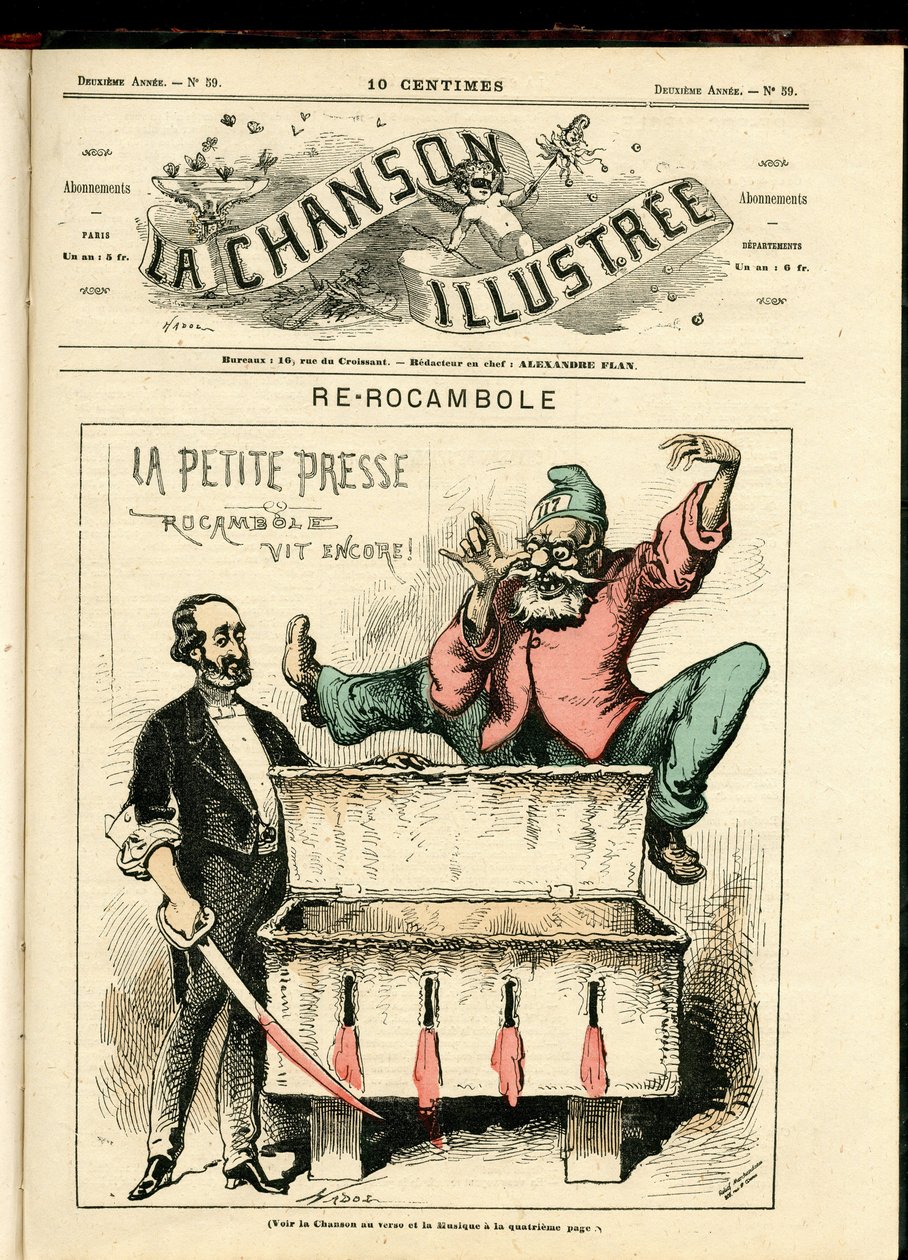 La Chanson illustree (tijdschrift), nummer 59 door Paul Hadol