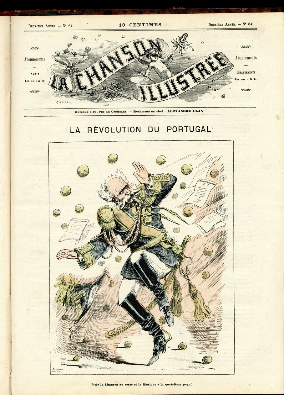 La Chanson illustrée (tijdschrift), nummer 64 door Paul Hadol