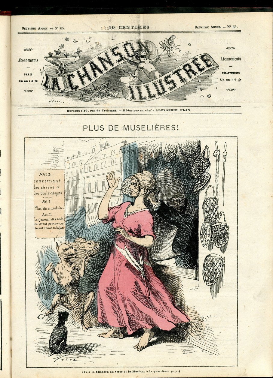 La Chanson illustree (tijdschrift), nummer 65 door Paul Hadol