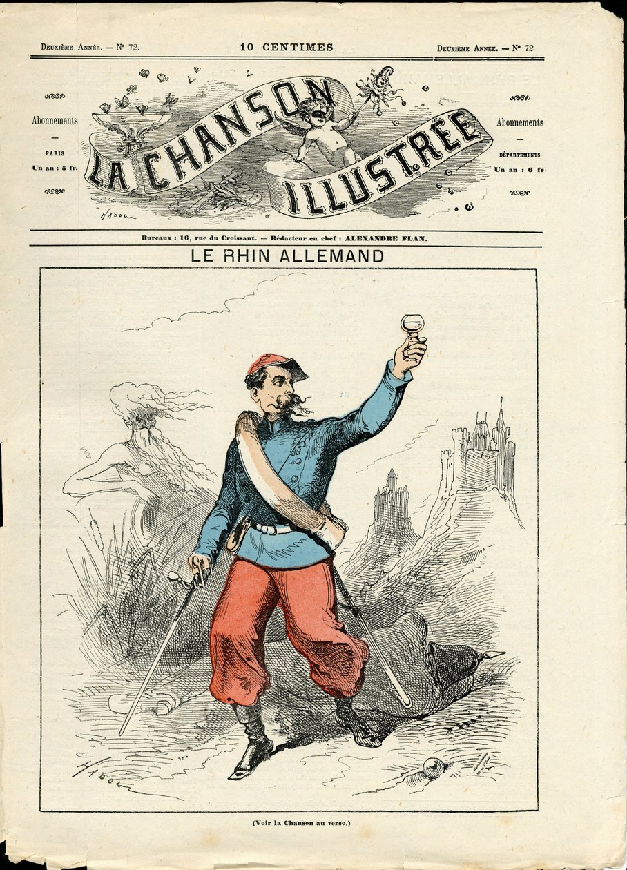 La Chanson illustrée (tijdschrift), nummer 72 door Paul Hadol