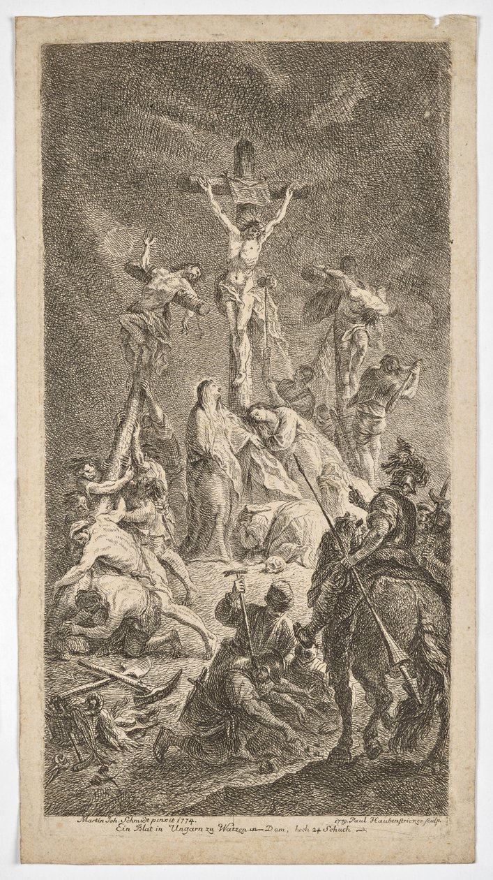Kruisiging van Christus door Paul Haubenstricker