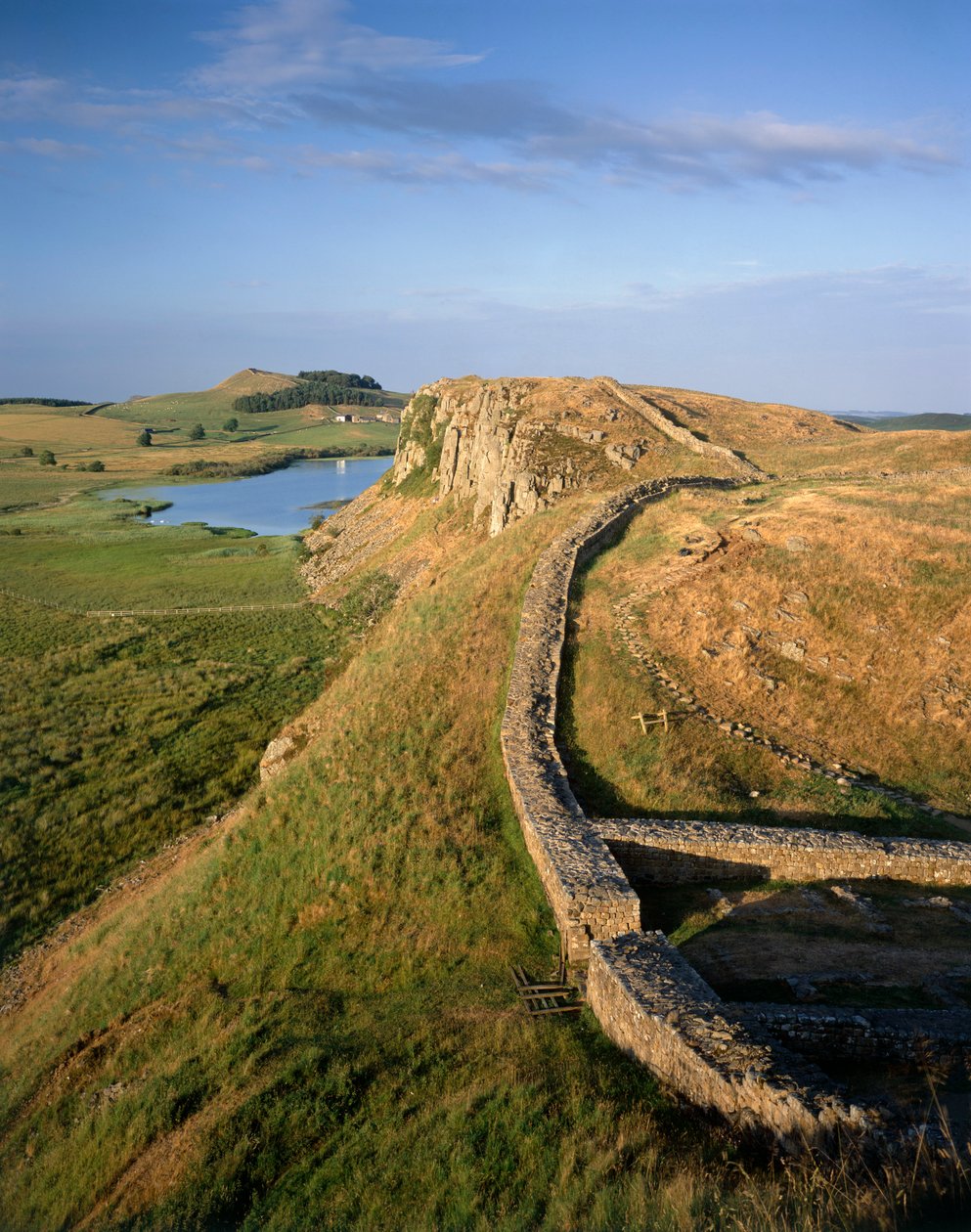 Muur van Hadrianus, Northumberland door Paul Highnam