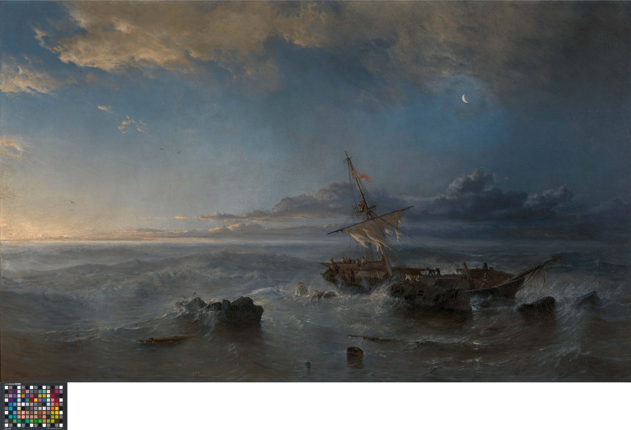 De dag na de schipbreuk door Paul Jean Clays