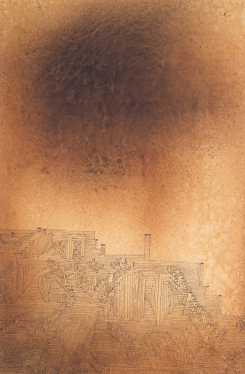 Adrasteapolis door Paul Klee door Paul Klee