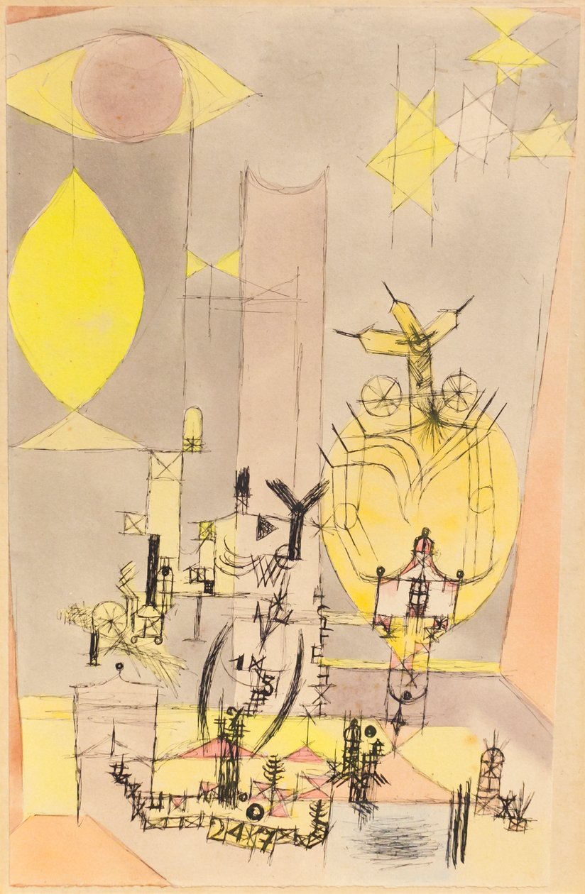 Amerikaans Japans door Paul Klee