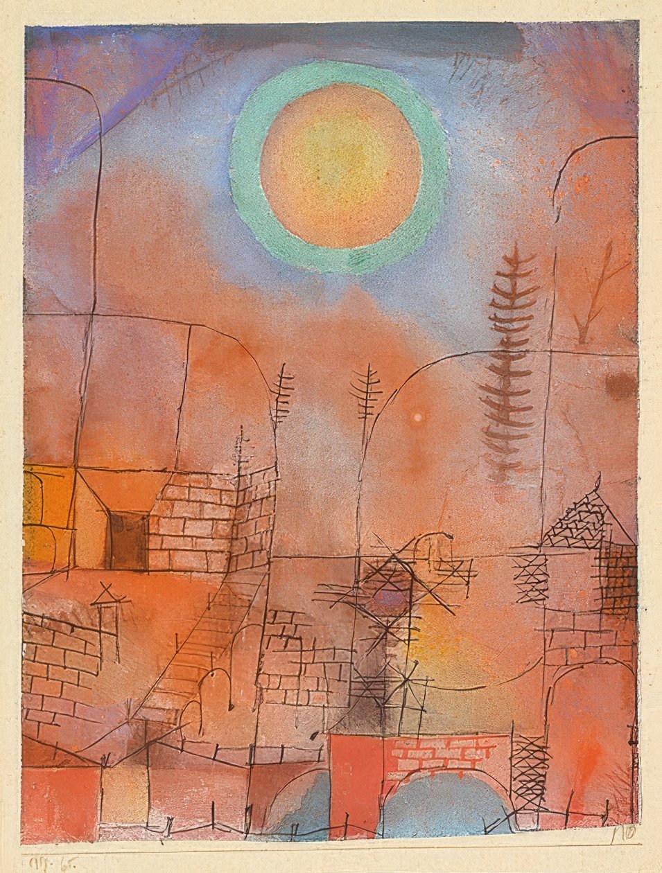 Bouw door Paul Klee