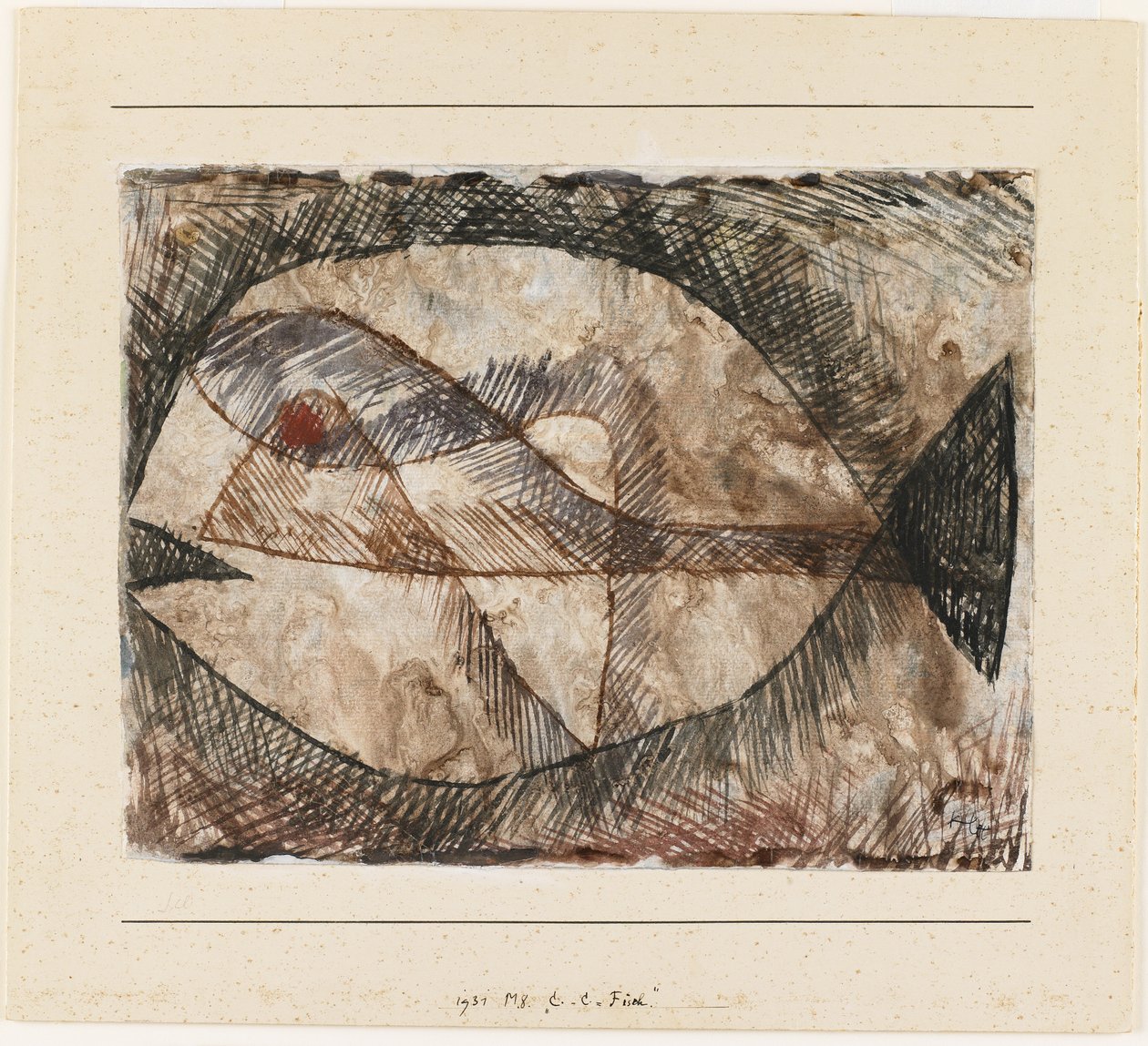 C. - C. = Vis door Paul Klee
