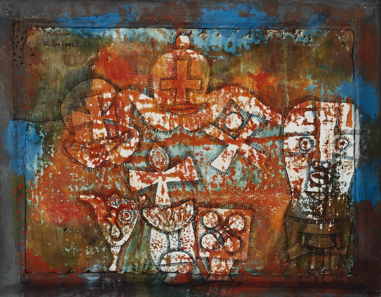 Chinees porselein door Paul Klee