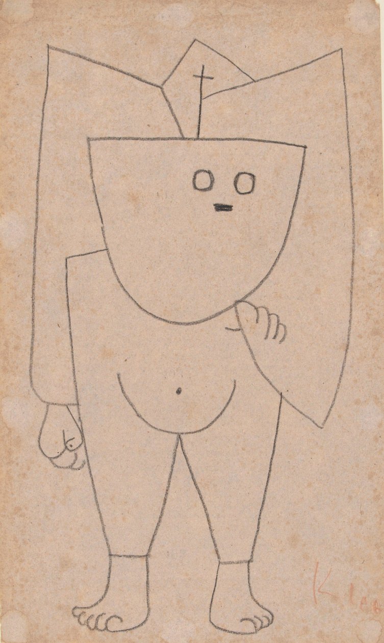 Christelijk spook, 1939 door Paul Klee