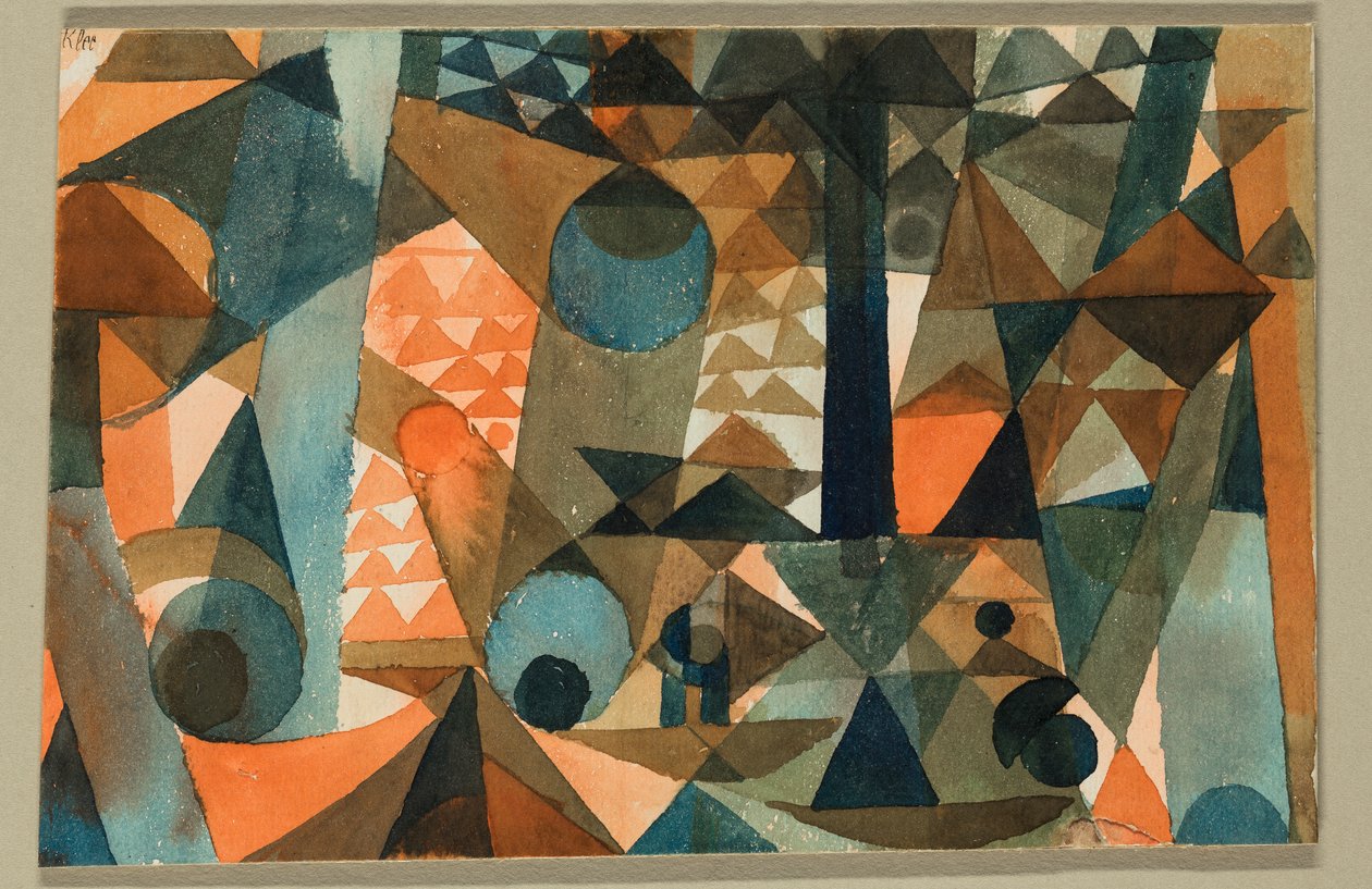 Compositie door Paul Klee