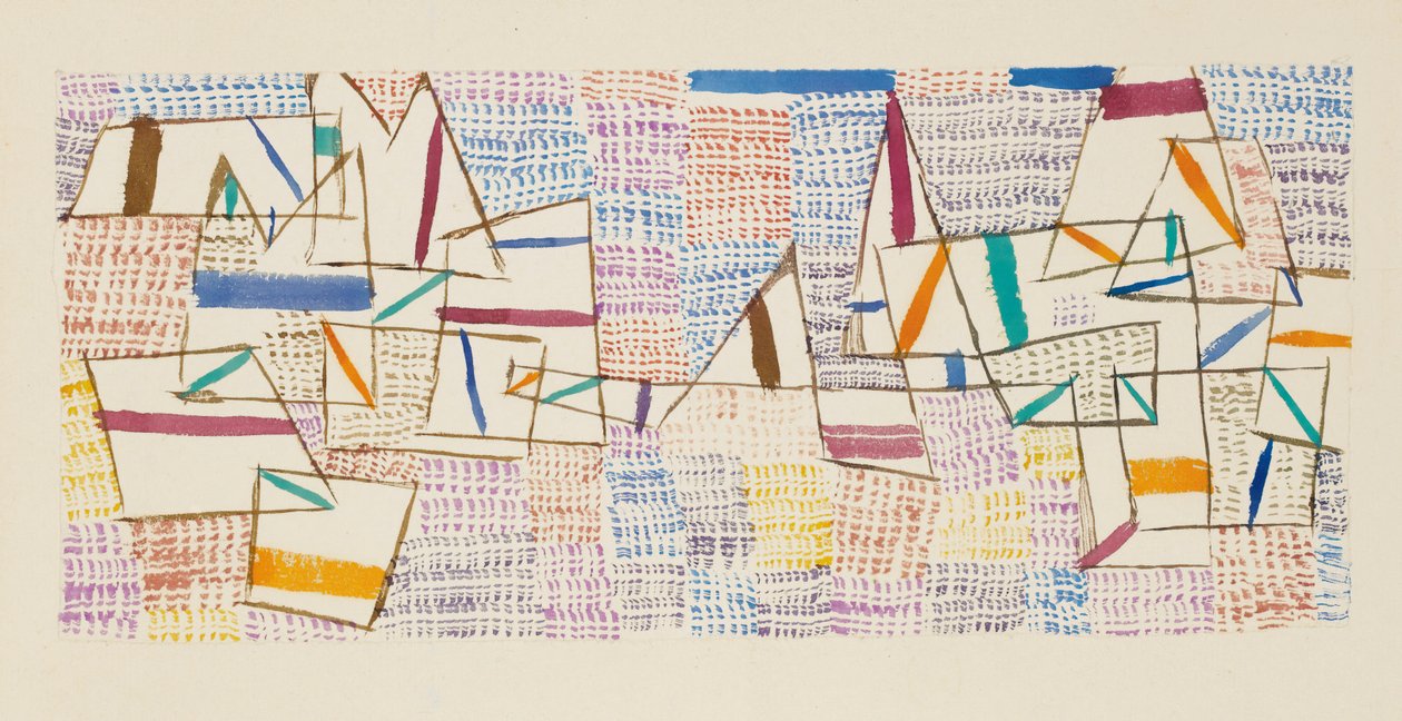 Côte de Provence 7, 1927 door Paul Klee